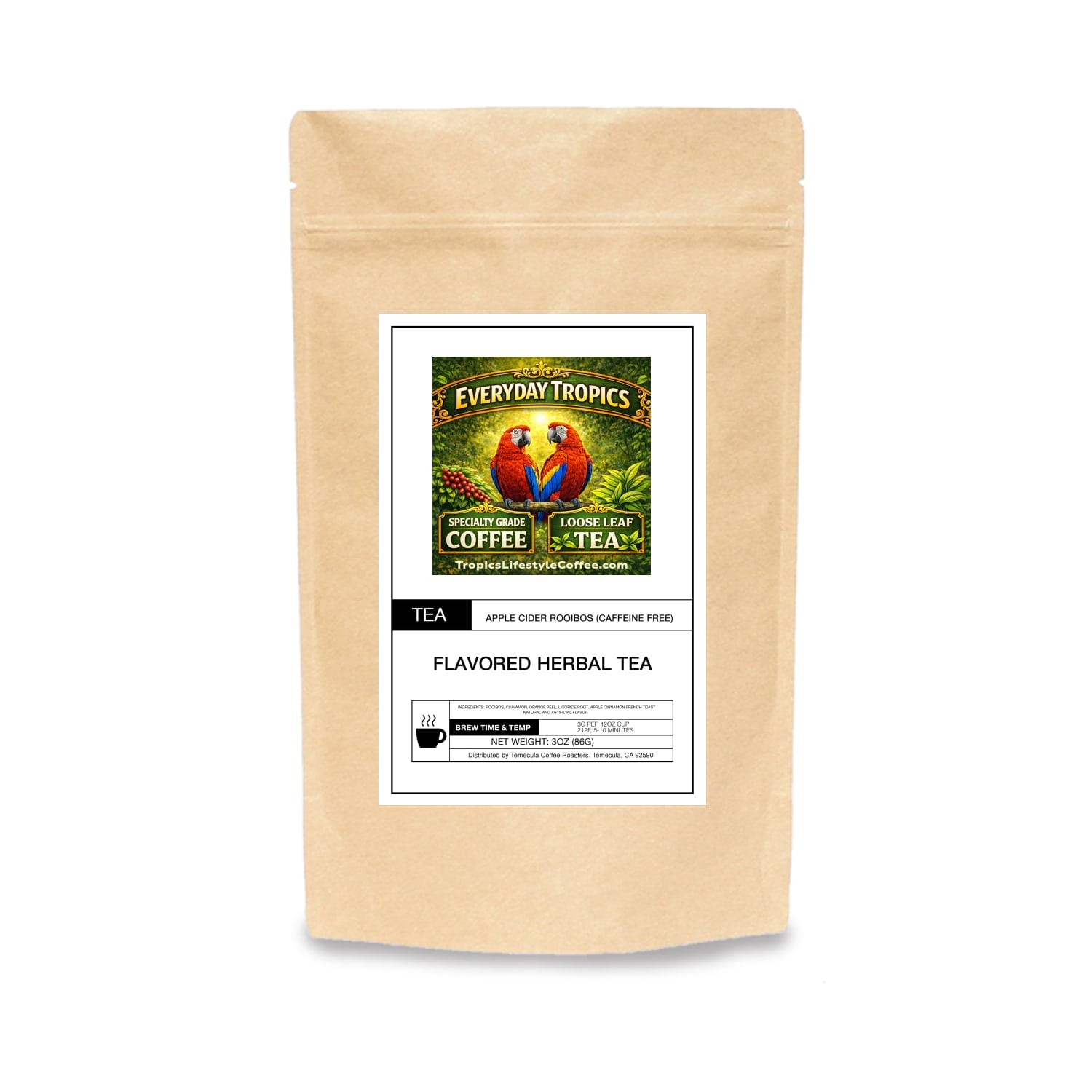 Everyday Tropics Apple Cider Rooibos Tea