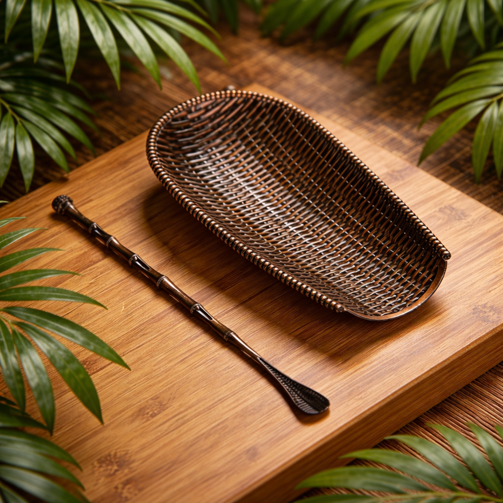 Tropical Cha Ze Tea Scoop Set