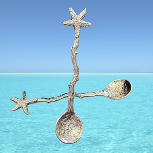 Starfish Ocean Ritual Spoon | Gold or Silver - Tropics Lifestyle Coffee