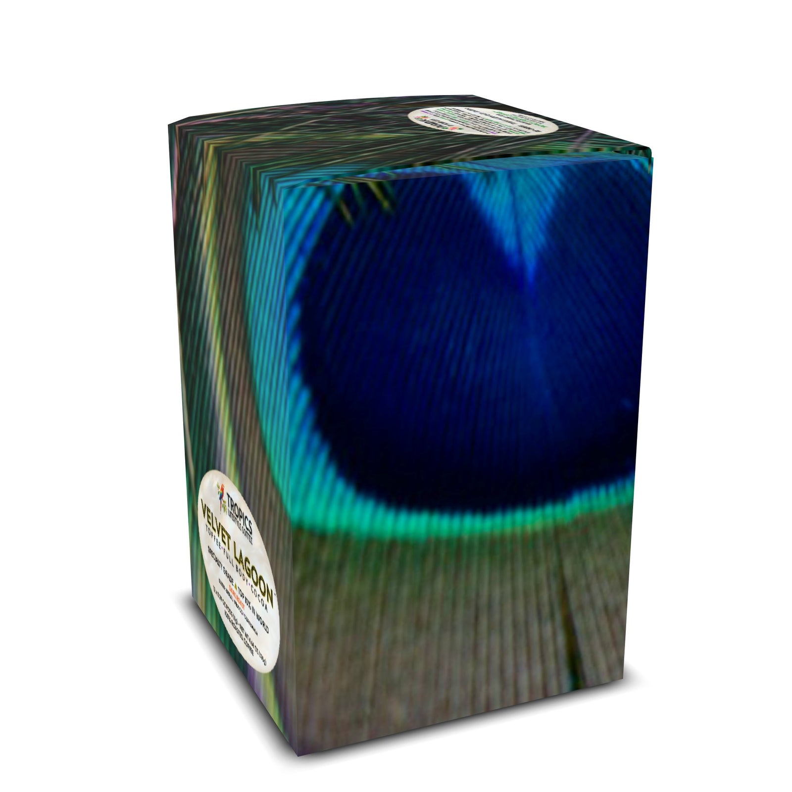 Velvet Lagoon Art Box Coffee Pods/12 Pack: Peacock Eye - Tropics Lifestyle Coffee