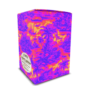 Velvet Lagoon Art Box Coffee Pods/12 Pack: Tropi Trip Heatwave - Tropics Lifestyle Coffee