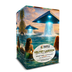 Velvet Lagoon Art Box Coffee Pods/12 Pack: UFOs & Mermaids - Tropics Lifestyle Coffee